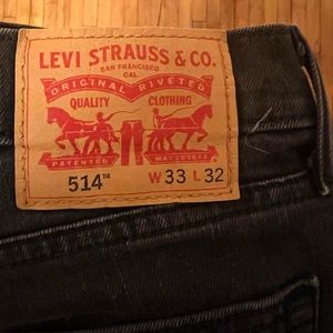 Black Levi jeans